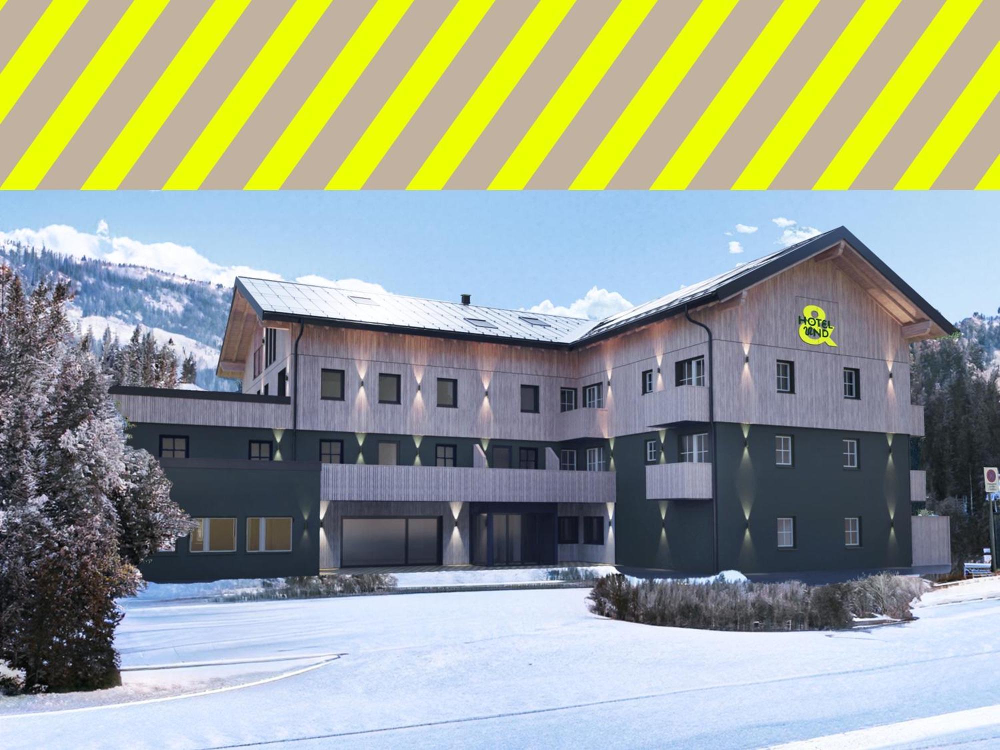 Hotel Und - Smart Alpine Stay 斯拉德明 外观 照片